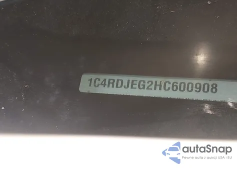 2017 Dodge Durango Citadel Awd z USA, uszkodzony, nr VIN 1C4RDJEG2HC600908